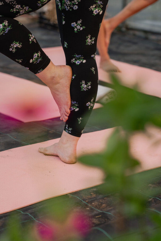 Personal branding fotoshoot yoga detail