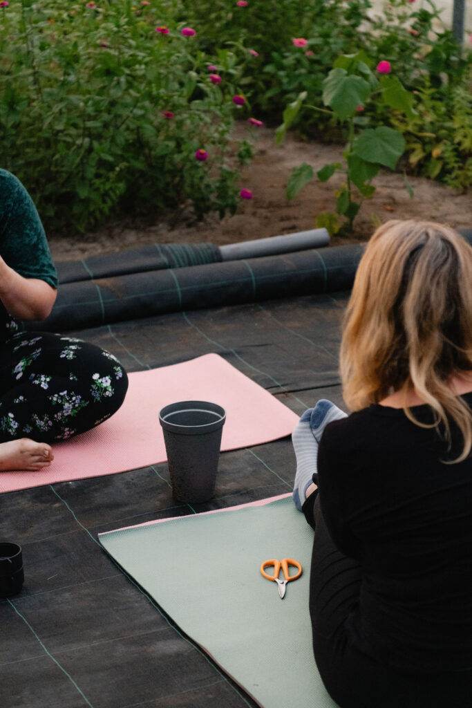 Personal branding fotografie yoga pluktuin