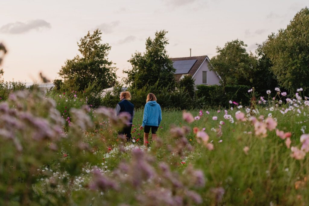 Personal branding fotografie yoga pluktuinboeket